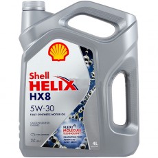 Масло моторное Shell Helix HX8 Synthetic 5W–30 синтетическое, 4 л