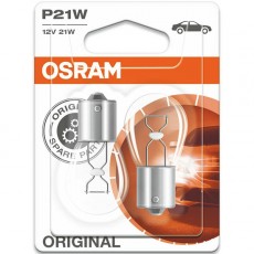 Лампа 12V P21W 21W BA15s OSRAM Оriginal Line 2 шт