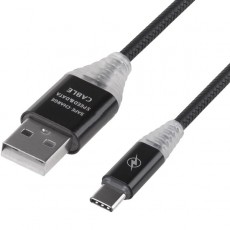 Зарядный универсальный датакабель USB Type-C Rexant Soft Touch