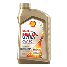 Масло моторное Shell Helix Ultra Ect C2/C3 0W–30 синтетическое, 1 л