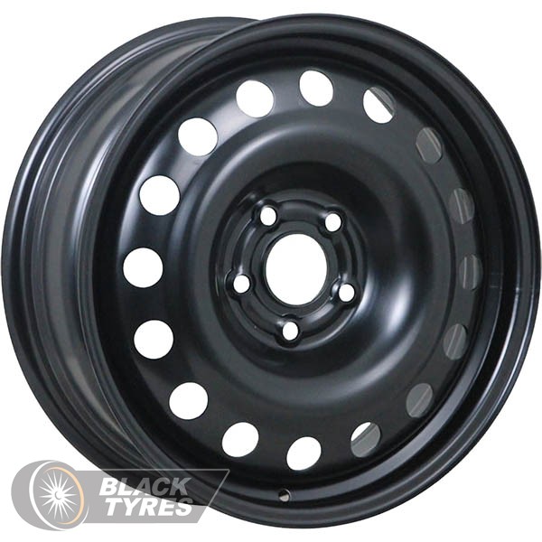 Стальной диск Trebl R-1723 6.5x17/5x114.3 D64.1 ET40, Черные