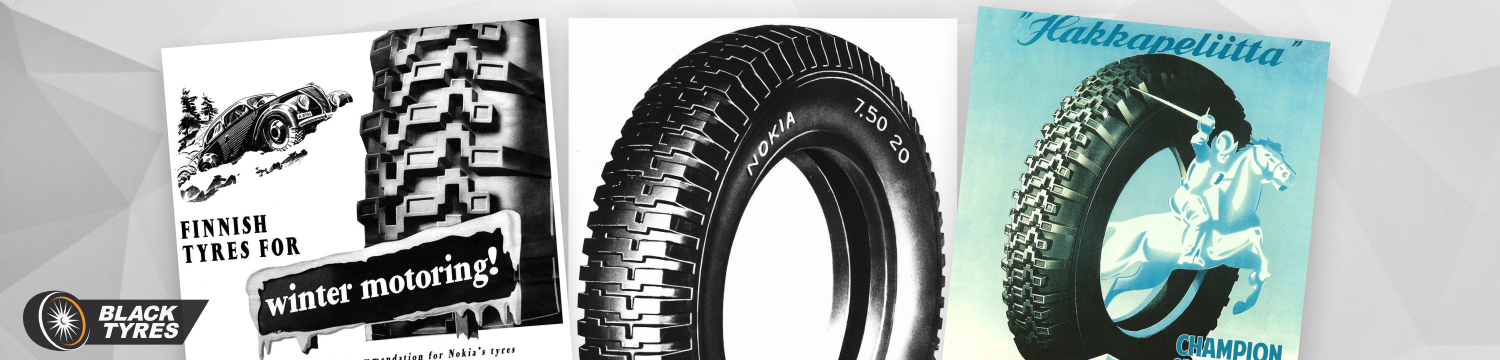 Первые специализированные зимние шины разработала компания Nokian Tyres
