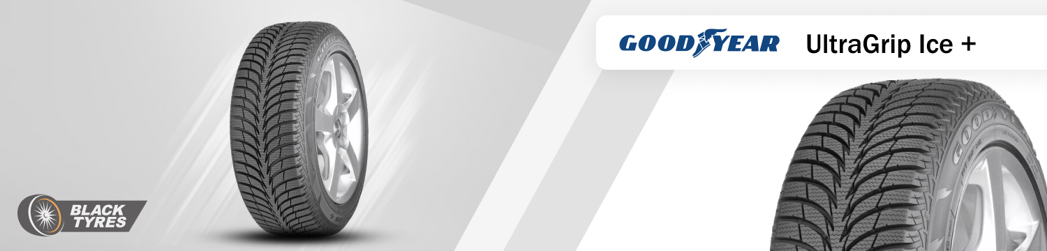 Нешипованная резина Goodyear UltraGrip Ice + радиус R16 для легковых автомобилей, кроссоверов, внедорожников
