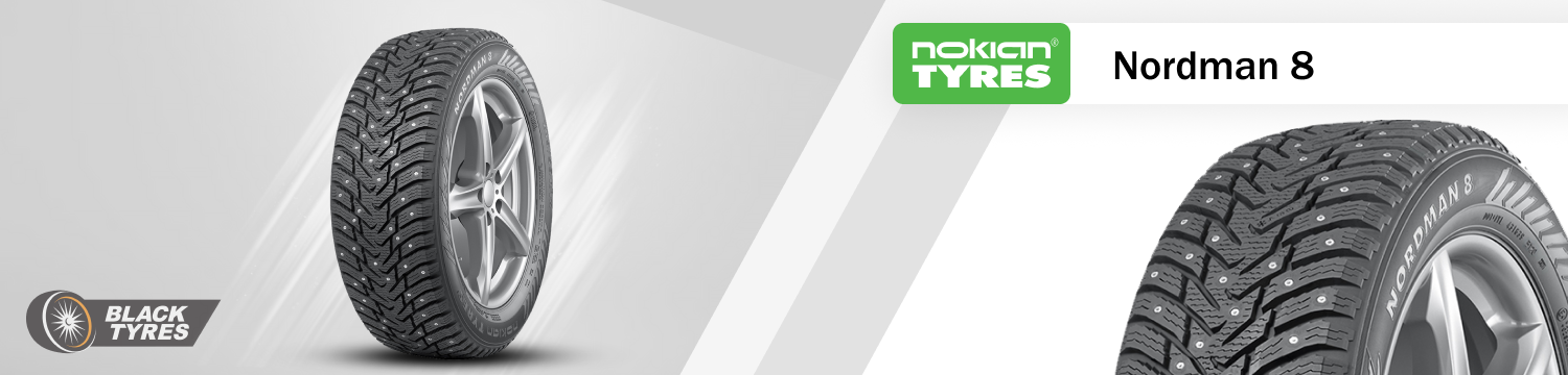 Шипованная резина Nokian Nordman Nordman 8 для легковых авто, внедорожников и кроссоверов